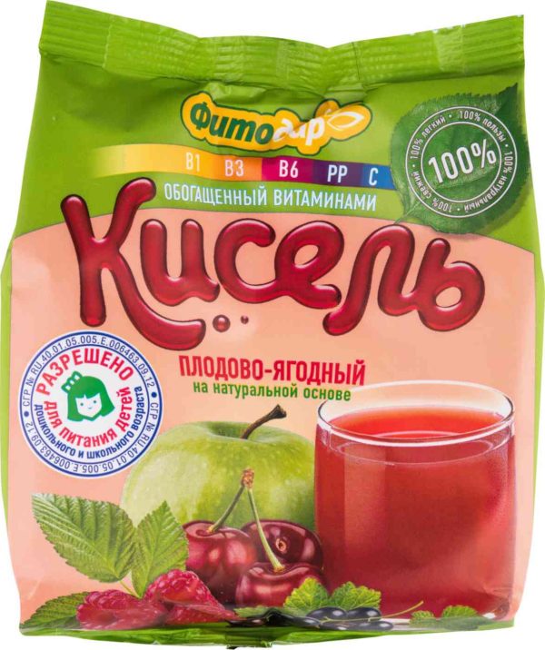 Кисель плодово-ягодный Фитодар