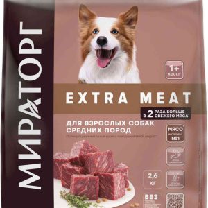 Сухой корм для собак средних пород  Мираторг