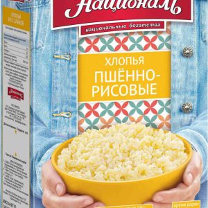 Хлопья пшенно-рисовые Националь