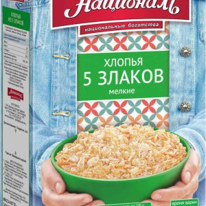 Хлопья 5 злаков мелкие Националь