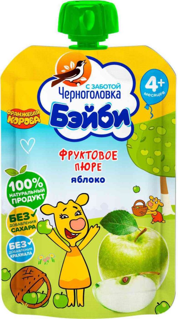 Пюре  Черноголовка Бэйби