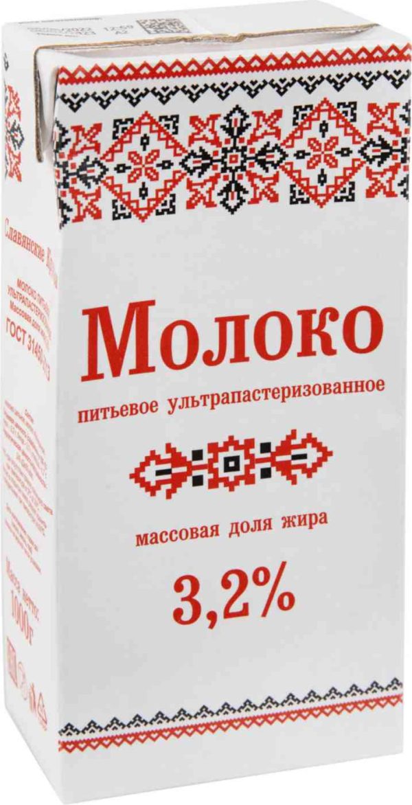 Молоко  Славянские кружева