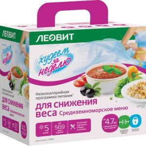 Низкокалорийная программа питания для снижения веса  Леовит
