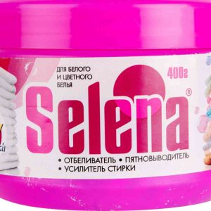 Отбеливатель и пятновыводитель для белых и цветных тканей  Selena