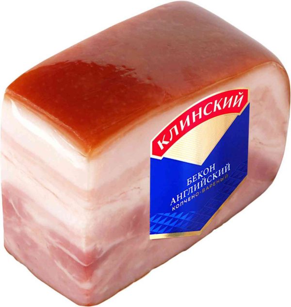 Бекон копчёно-варёный Клинский