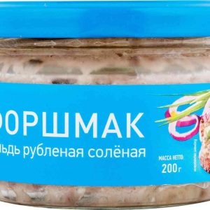 Сельдь рубленая солёная Форшмак Меридиан
