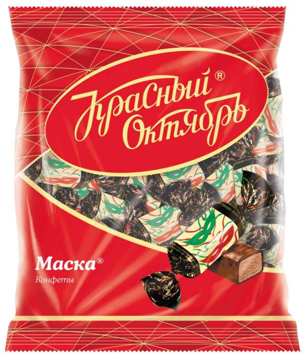 Конфеты шоколадные Маска Красный Октябрь