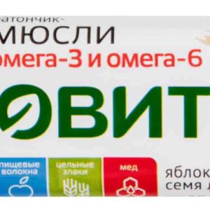 Батончик-мюсли  Леовит