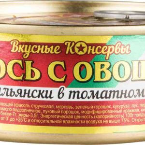 Лосось по-итальянски Вкусные консервы