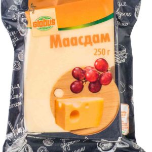 Сыр полутвёрдый Маасдам Глобус