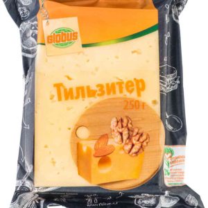 Сыр полутвёрдый Тильзитер Глобус