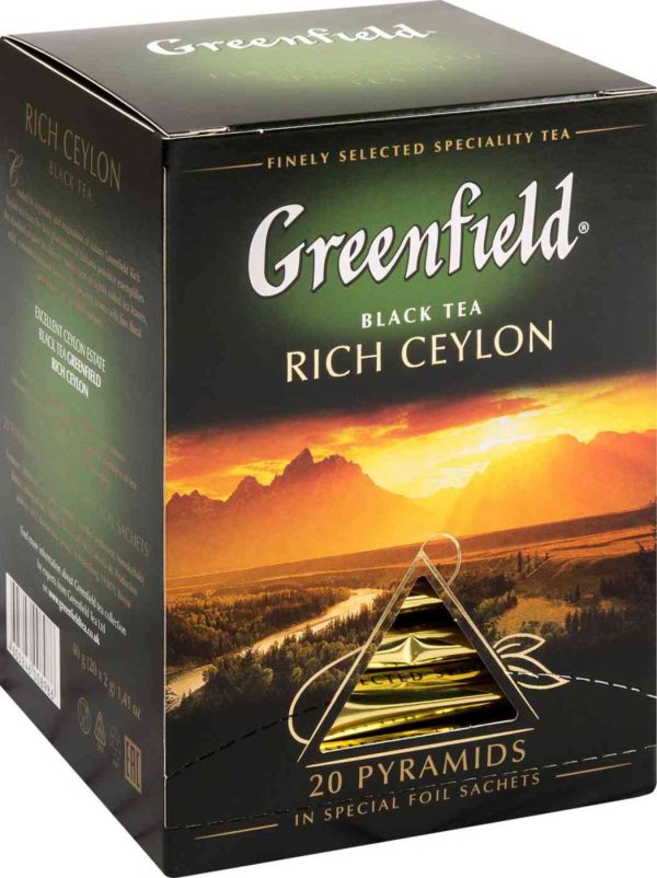 Чай чёрный Greenfield
