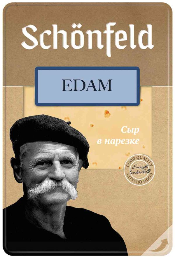 Сыр полутвёрдый Эдам Schonfeld