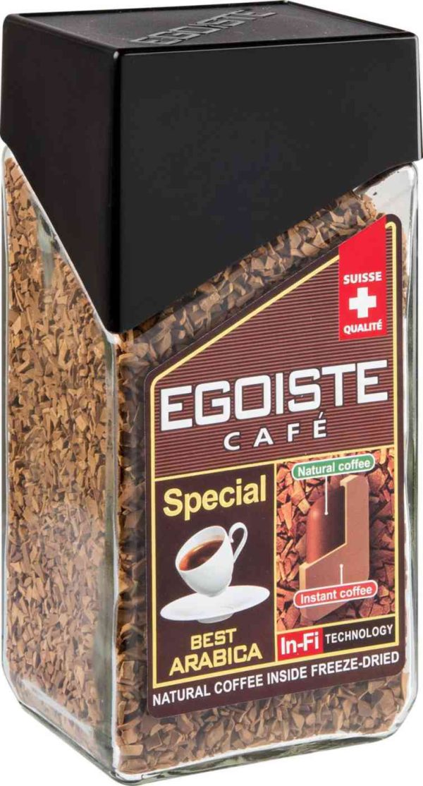 Кофе молотый в растворимом Egoiste