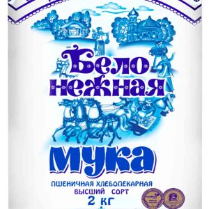 Мука пшеничная Белонежная