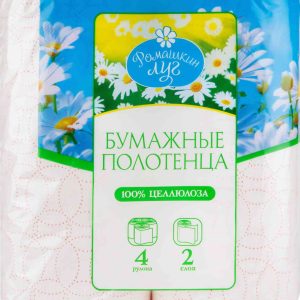 Бумажные полотенца  Ромашкин луг