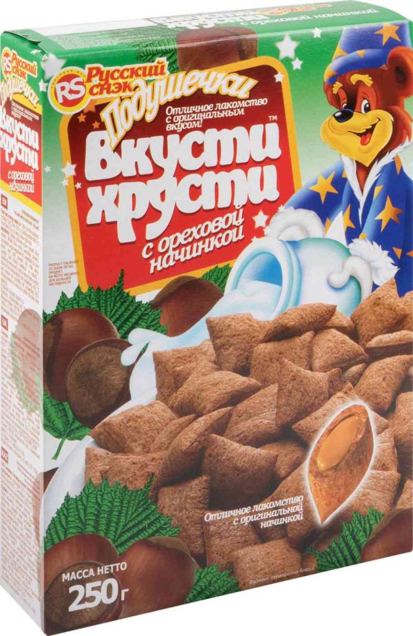 Готовый завтрак подушечки Вкусти хрусти