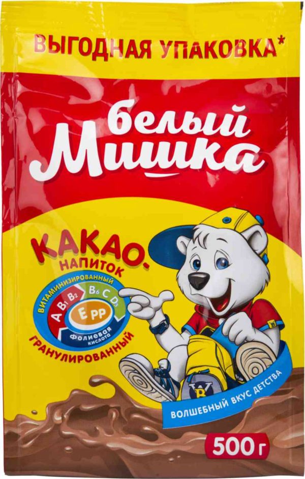 Какао-напиток гранулированный Белый мишка