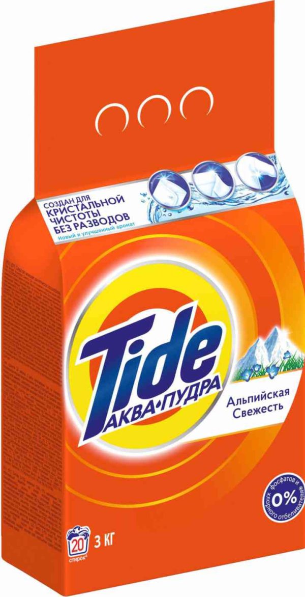 Стиральный порошок для белого белья  Tide
