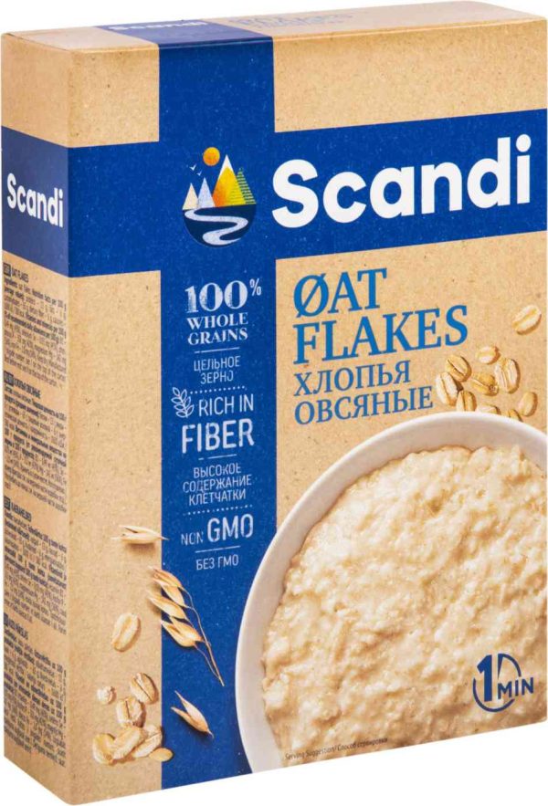 Хлопья овсяные Scandi