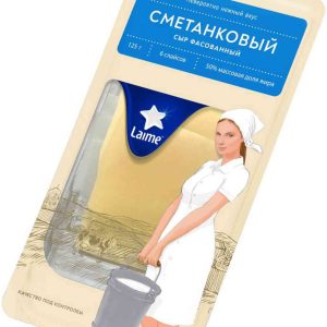 Сыр полутвёрдый Сметанковый Laime