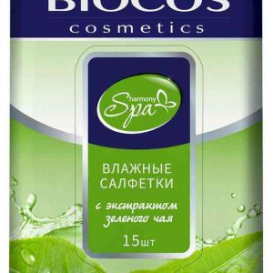 Влажные салфетки очищающие Biocos