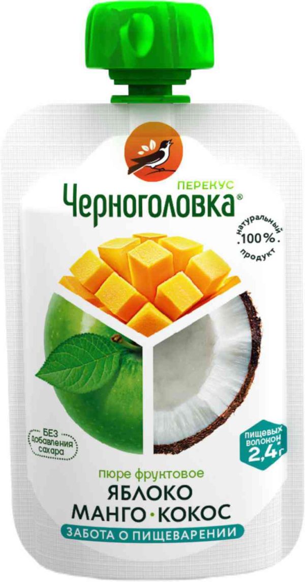 Пюре фруктовое Черноголовка