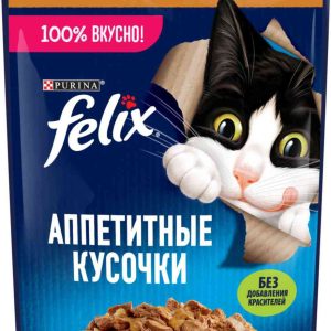 Влажный корм для кошек  Felix