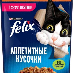 Влажный корм для кошек  Felix
