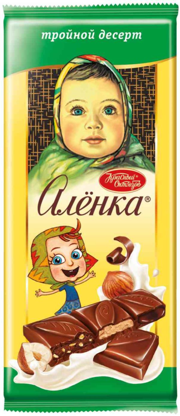 Шоколад молочный Алёнка