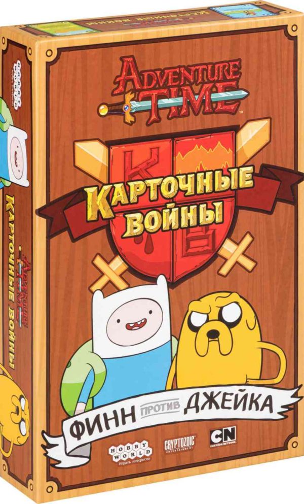 Настольная игра Финн против Джейка Adventure Time