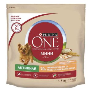 Сухой корм для собак мини пород  Purina One
