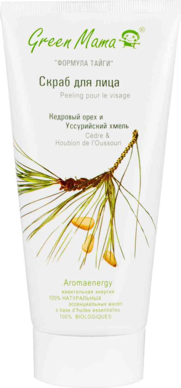 Скраб для лица  Green Mama