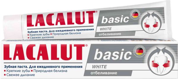 Зубная паста отбеливающая Lacalut