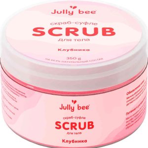 Скраб-суфле для тела сахарно-солевой Jully bee