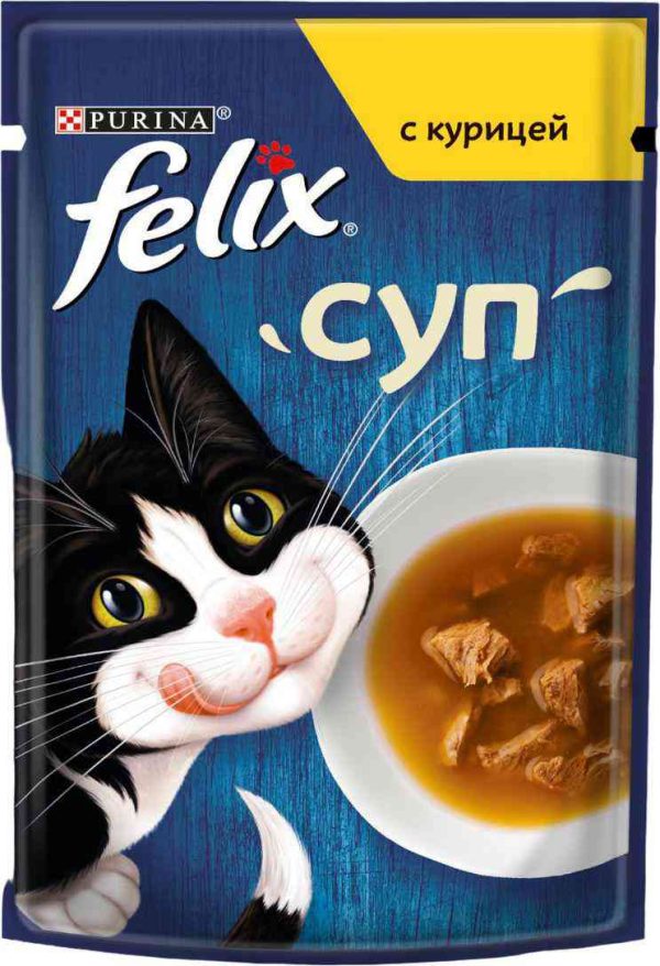 Влажный корм для кошек  Felix
