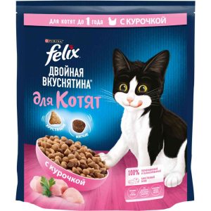 Сухой корм для котят  Felix