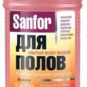 Средство для мытья всех видов полов универсальное Sanfor