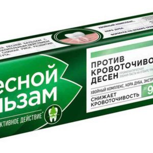 Зубная паста при кровоточивости десен Лесной Бальзам