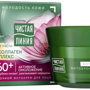 Фито-крем для лица ночной Чистая Линия