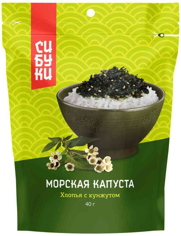 Хлопья морской капусты  Сибуки