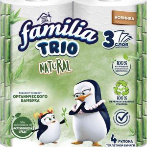 Туалетная бумага  Familia