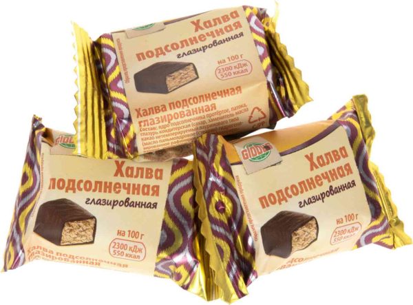 Конфеты Халва подсолнечная Глобус