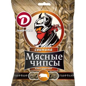 Чипсы из свинины сыровяленые Дымов