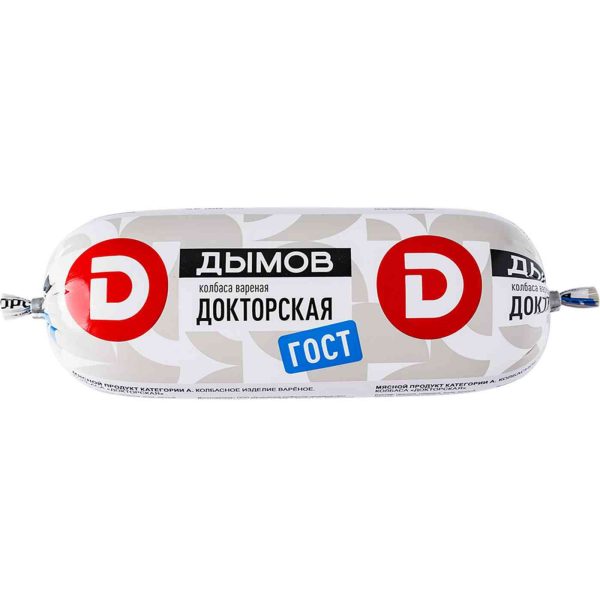 Колбаса варёная Докторская Дымов
