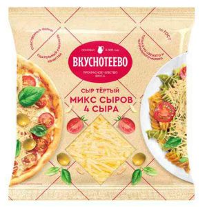 Сыр тертый Вкуснотеево