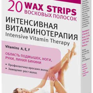 Восковые полоски для тела  Velvet