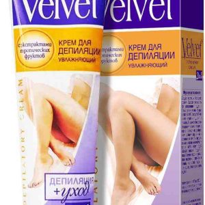 Крем для депиляции 2 в 1 увлажняющий Velvet