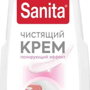 Крем чистящий для стеклокерамики  Sanita