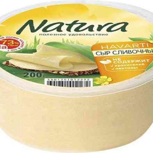 Сыр полутвердый Natura